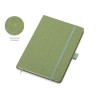 Блокнот А5 "Snow Hard" твердая обложка, 80 листов 70 гр/м2, зеленый