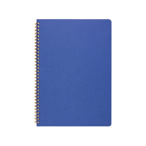 Бизнес тетрадь на гребне А4 "Pragmatic", 100 листов в клетку, синий