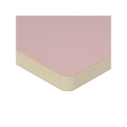 Скетчбук "Sketch & Art" в мягком переплете 179х250 мм, 80 л. бежевой бумаги 100 гр.,  розовый