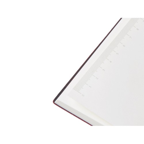 Блокнот А5 "Bradbury", гибкая обложка, 80 листов 80 гр/м2 FSC бумага, красный