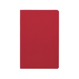 Блокнот "Softy 2.0", гибкая обложка A6, 80 листов, красный