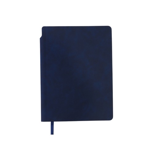 Блокнот А5 "Notepeno Max", 96 листов 80 гр/м2 белой FSC бумаги, темно-синий