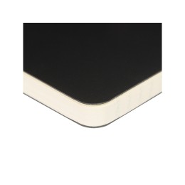 Блокнот А5 "Megapolis Flex Velvet", черный