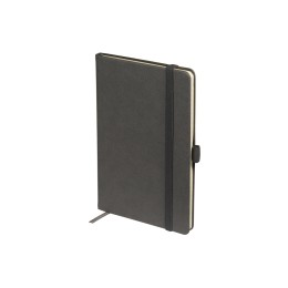 Блокнот А5  "City" на резинке, серый