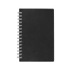 Блокнот на мягкой спирали А6 "Sahara", 60 листов 70 гр/м2, черный