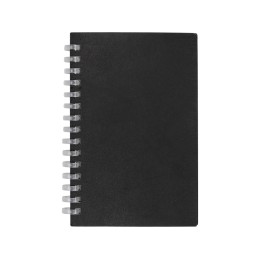 Блокнот на мягкой спирали А6 "Sahara", 60 листов 70 гр/м2, черный