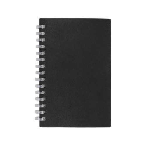 Блокнот на мягкой спирали А6 "Sahara", 60 листов 70 гр/м2, черный