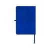 Teak блокнот А5 из переработан. материала в твердой обложке с линован. страницами - Ярко-синий