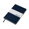 Бизнес-блокнот "С3" софт-тач с магнитом, твердая обложка, 96 листов, темно-синий