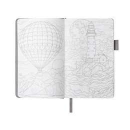 Блокнот "Vision Trend" А5 в твердой обложке, серый