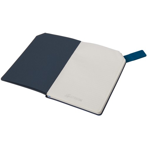 Блокнот А5 в гибкой обложке "Chaplin", синий