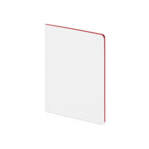 Бизнес-тетрадь А5 "Pragmatic Contrast", 40 листов в клетку, белый с красным срезом