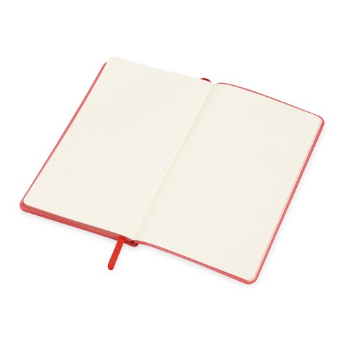 Блокнот «Notepeno» А5 с тонированными линованными страницами, красный