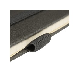 Блокнот А5  "City" на резинке, серый