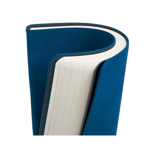 Блокнот А5 в гибкой обложке "Chaplin", синий