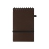 Блокнот B7 «Kaffi», темный кофе