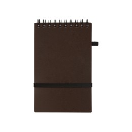 Блокнот B7 «Kaffi», темный кофе