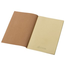 Блокнот "Monet", гибкая обложка A5 из моющегося крафта, 32 листа, натуральный