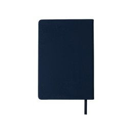 Бизнес-блокнот "С3" софт-тач с магнитом, твердая обложка, 96 листов, темно-синий