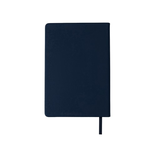 Бизнес-блокнот "С3" софт-тач с магнитом, твердая обложка, 96 листов, темно-синий