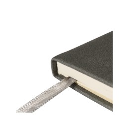 Блокнот А5  "City" на резинке, серый