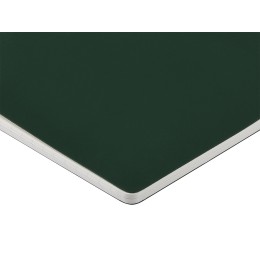 Тетрадь с каменной бумагой А5 "Carrara" 40 л., линейка, зеленый