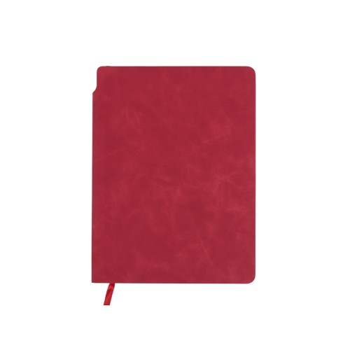 Блокнот А5 "Notepeno Max", 96 листов 80 гр/м2 белой FSC бумаги, красный