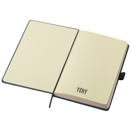 Блокнот А5 "Snow Hard" твердая обложка, 80 листов 70 гр/м2, черный