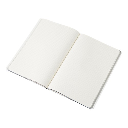 Блокнот "Audrey" А5 на сшивке в гибкой обложке софт-тач, черный