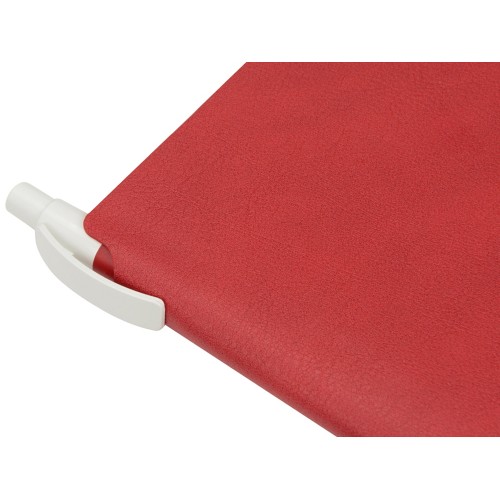 Блокнот «Notepeno» А5 с тонированными линованными страницами, красный