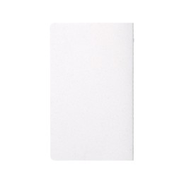 Блокнот Fabia с переплетом, изготовленный из рубленой бумаги, белый