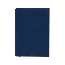 Блокнот в твердом переплете Karst формата A5, темно-синий