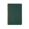 Бизнес тетрадь на гребне А5 "Pragmatic", 60 листов в клетку, зеленый