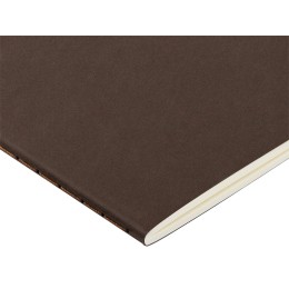 Бизнес тетрадь А5 "Pragmatic", 40 листов в клетку, темно-коричневый