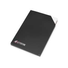 Блокнот «Notepeno» А5 с тонированными линованными страницами, белый