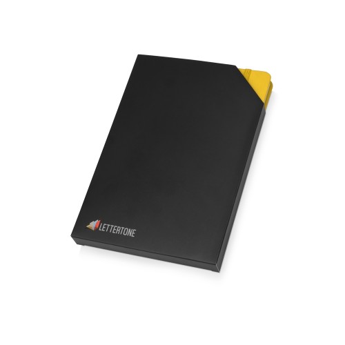 Блокнот А5 "Vision", Lettertone, желтый