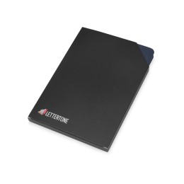 Блокнот «Notepeno» А5 с тонированными линованными страницами, темно-синий