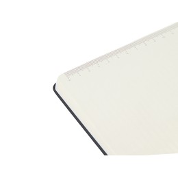 Бизнес-блокнот "С3" софт-тач с магнитом, твердая обложка, 96 листов, черный