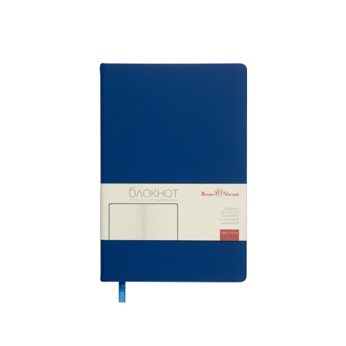 Блокнот А5 "Megapolis Velvet", синий