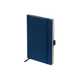 Блокнот А5  "City Flex" на резинке, синий