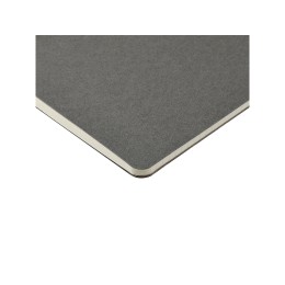 Бизнес тетрадь на гребне А5 "Pragmatic", 60 листов в клетку, серый