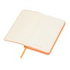 Блокнот «Notepeno» А5 с тонированными линованными страницами, оранжевый