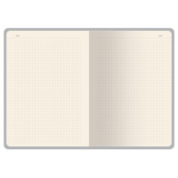 Бизнес-тетрадь А5 "Pragmatic Contrast", 40 листов в клетку, оранжевый с темно-серым срезом