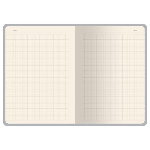 Бизнес-тетрадь А5 "Pragmatic Contrast", 40 листов в клетку, оранжевый с темно-серым срезом