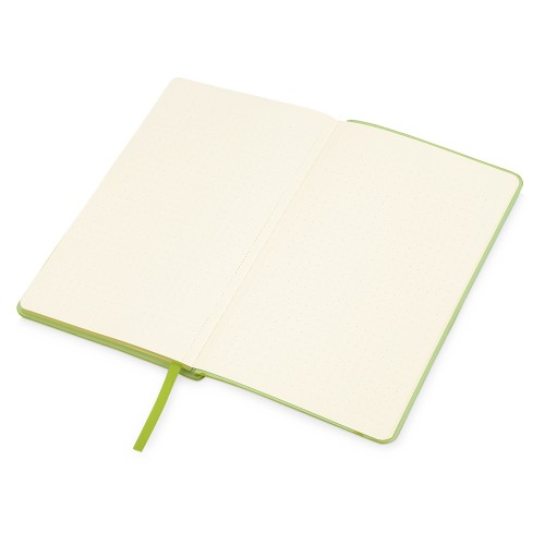 Блокнот «Notepeno» А5 с тонированными линованными страницами, зеленое яблоко
