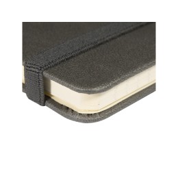 Блокнот А5  "City" на резинке, серый