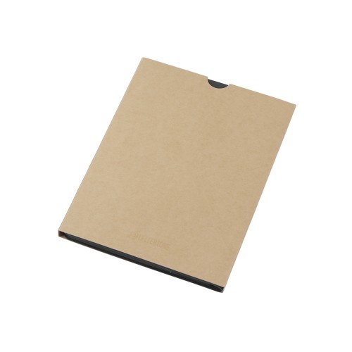 Блокнот А5 "Notepeno Max", 96 листов 80 гр/м2 белой FSC бумаги, черный