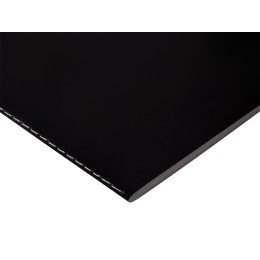 Бизнес-тетрадь А5 "Pragmatic Contrast", 40 листов в клетку, черный с черным срезом