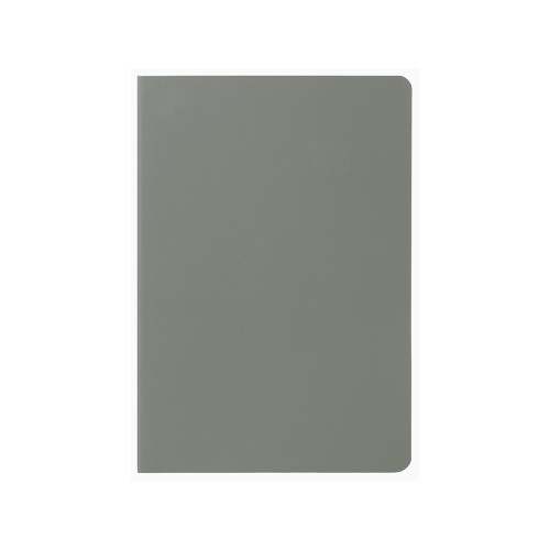 Блокнот "Wispy 2.0", гибкая обложка A5, 64 листа в линейку, серый