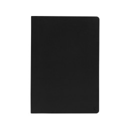 Блокнот с мягкой обложкой Karst формата A5, черный